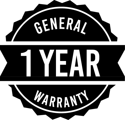 1 year general warranty